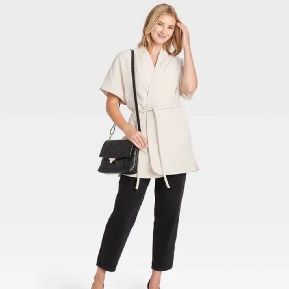 NWT - A New Day Puffer Duster OSFM